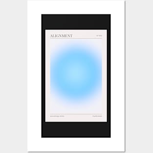 Alignment Blue Aura Posters and Art